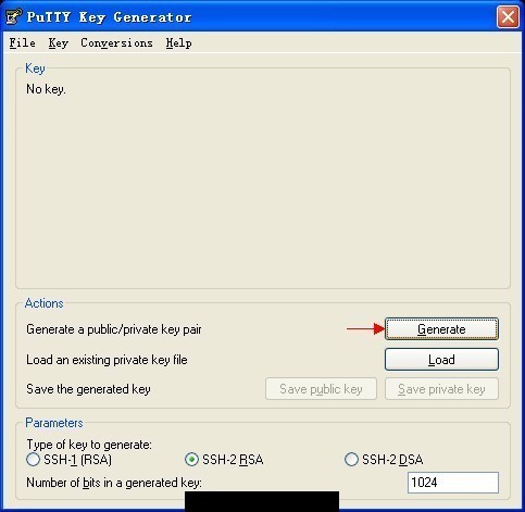 tortoisegit-puttygen-generate
