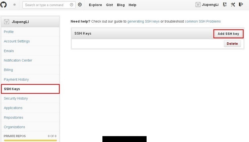 github-ssh-keys-add