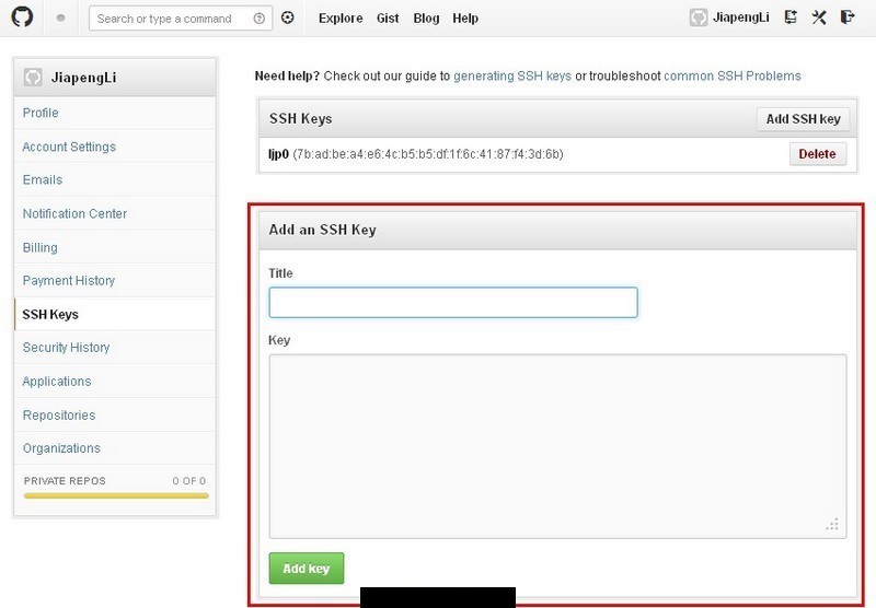 github-ssh-keys-adding